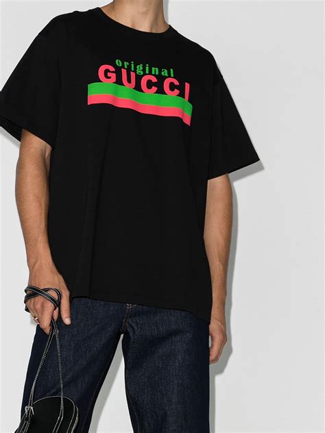 gucci t shirt print|gucci t shirt original.